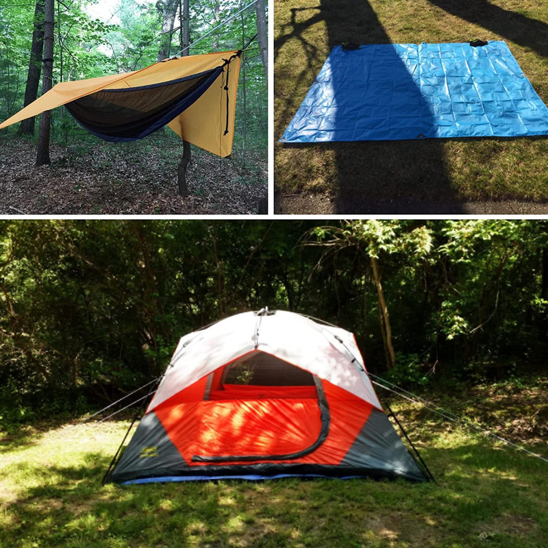 Hammock Rain Fly Waterproof Tarp Camping Tent Footprint Ground Cloth Backpacking gallery