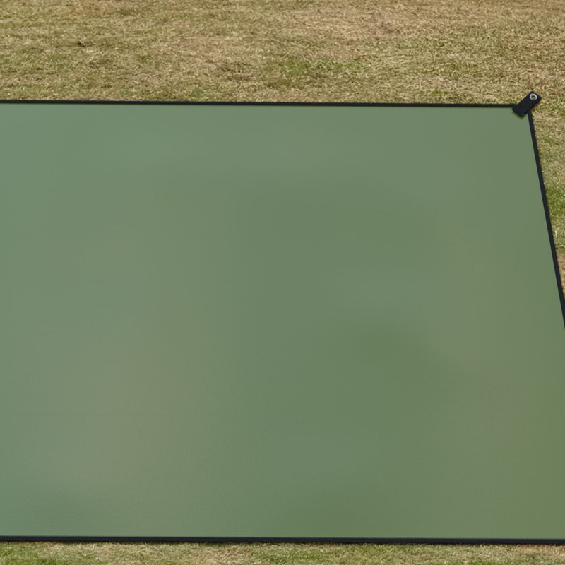 83*59in Camping Tent Tarp Shelter Hammock Awning Sun Shade Rain Cover Pad Mat gallery