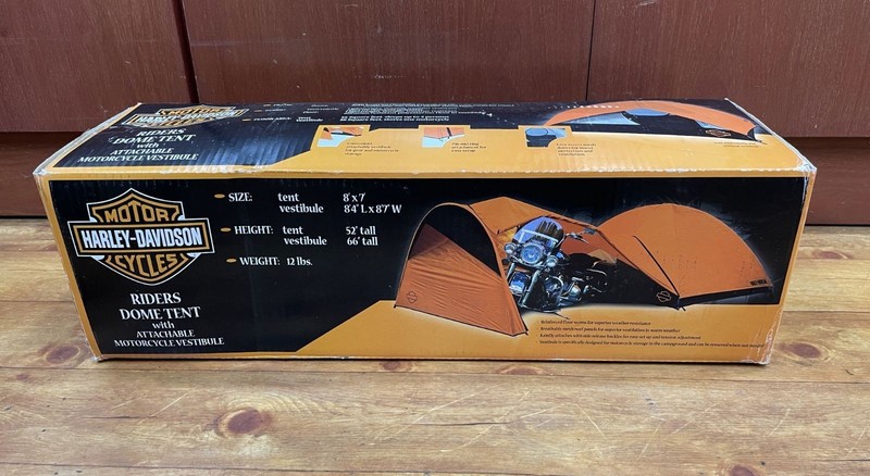 Harley-Davidson Riders Dome Tent HDL-10010 LAP-89249-05 New Sealed w/Box