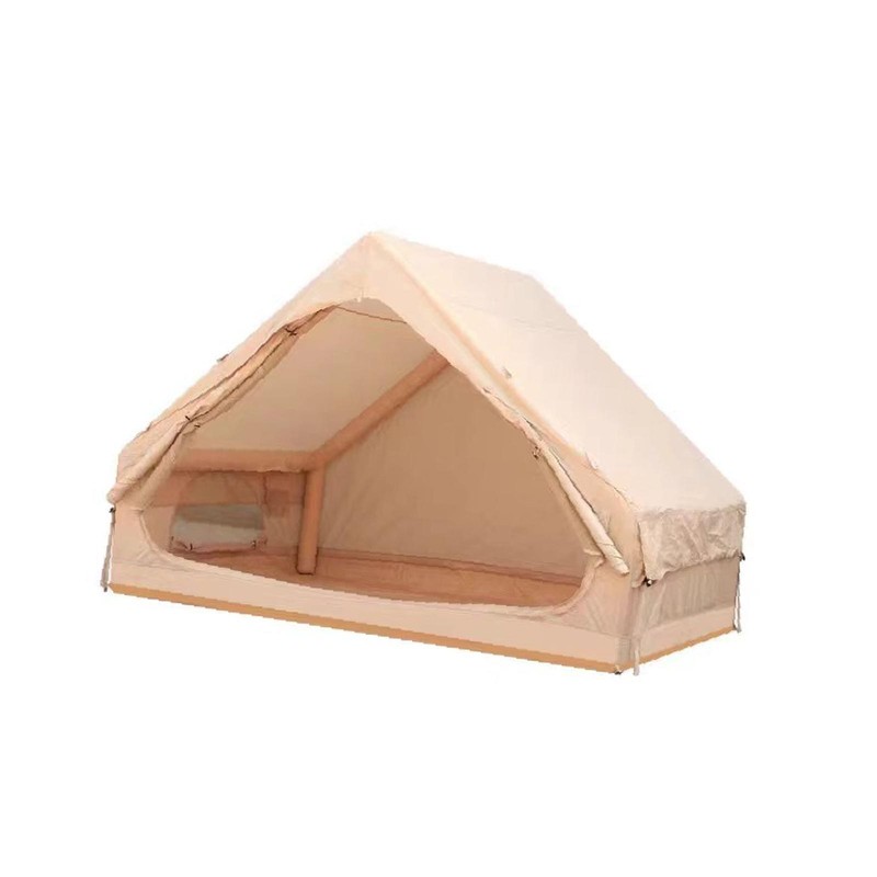 Family Inflatable Tent with Pump Easy Setup Oxford Cloth 4-6 Person Air Tent for