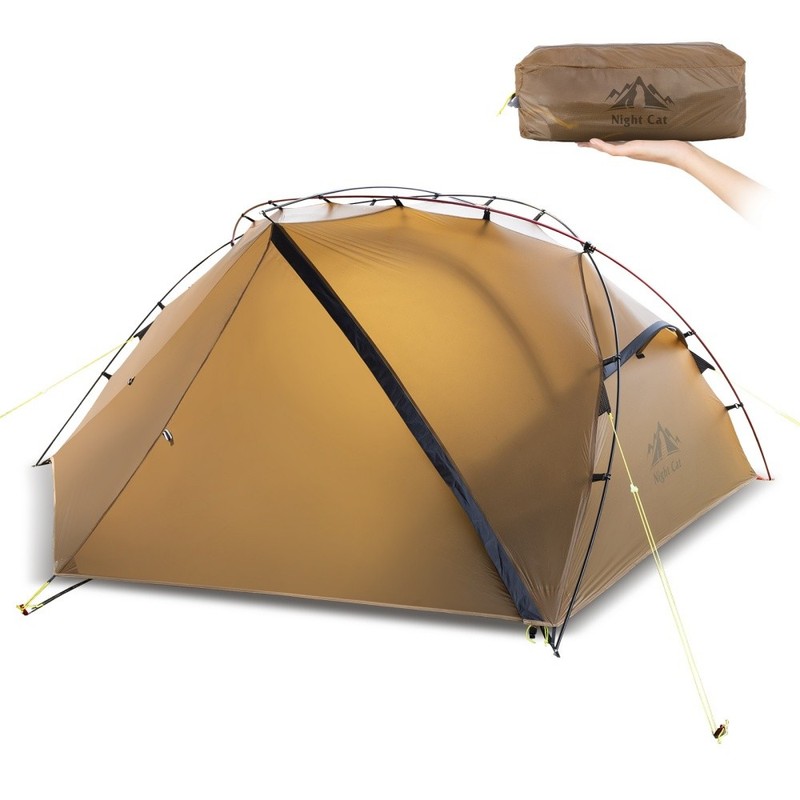 Ultralight Folding Tent for One: Waterproof Compact Dome for Hiking & Outdoors