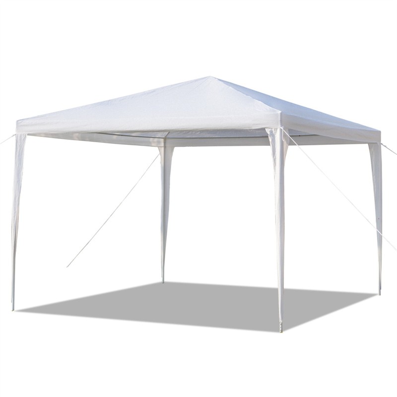3 x 3m Waterproof Tent with Spiral Tubes White gallery