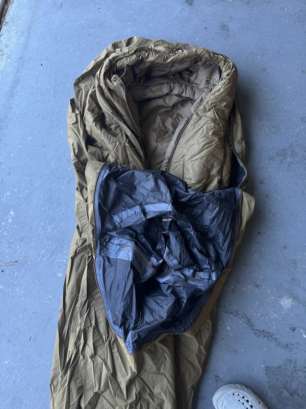 Bivy Cover, Coyote Brown, NSN 8465-01-574-4005 REGULAR/LONG