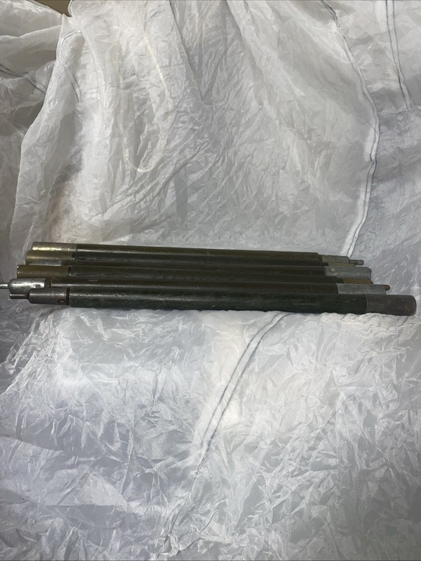 2 PUP TENT POLE SETS US Military for Army Shelter Half Pup Tent 6 POLES