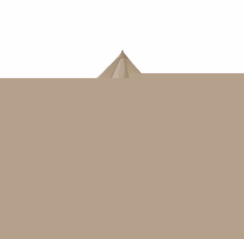 Tipi Hot Tent VEVOR with Stove Jack Waterproof Portable for 2 Persons Camping
