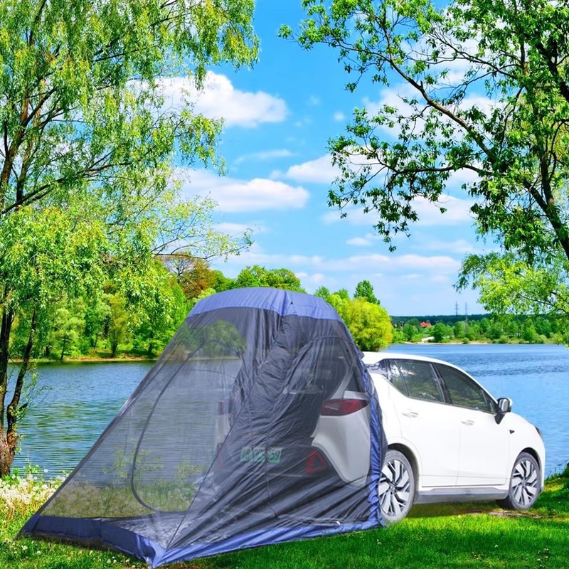 Outdoor Car Trunk Tent SUV Self-driving Tail Tent Outdoor Camping Car Rear Tail