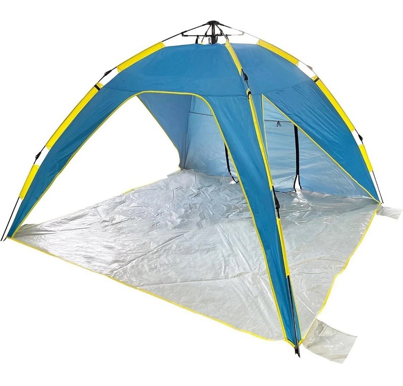 Bliss Hammocks Pop-Up Beach Sun & Wind Tent w/Carry Bag UPF 50+ BHT-A39-BT