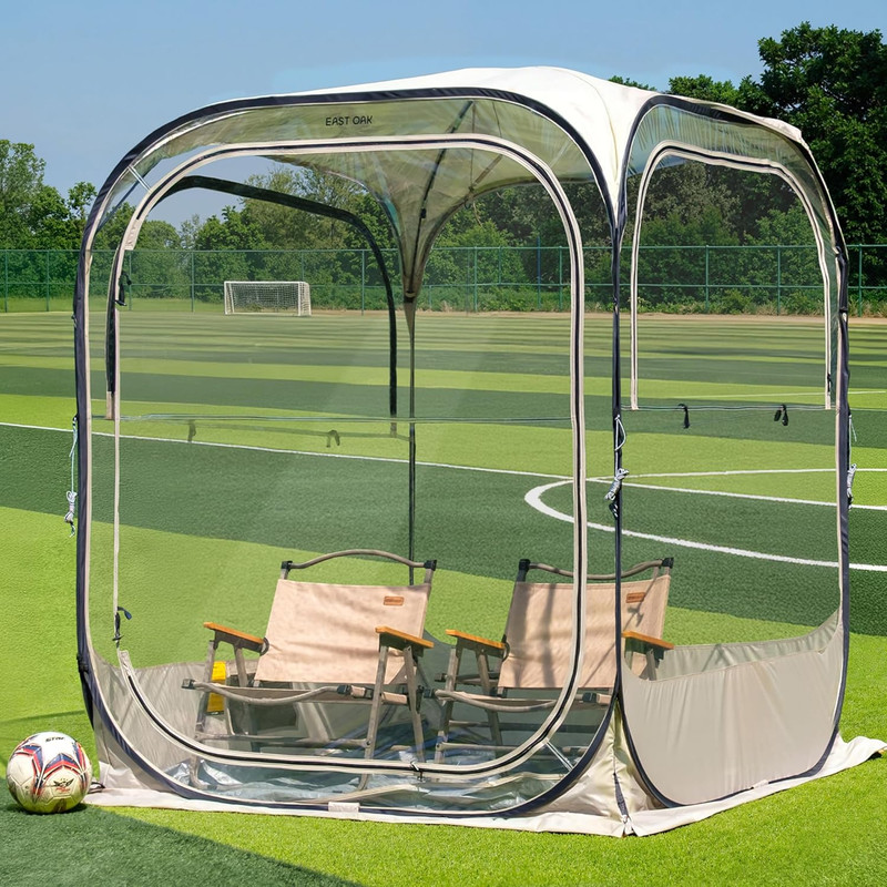 Weather Sports Tent for Fishing, Sports Event | Pop up Bubble Tent Instant Sun & gallery