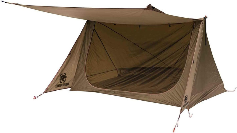 Backwoods Bungalow Bushcraft Shelter 2.0, Ultralight Backpacking Tent with with