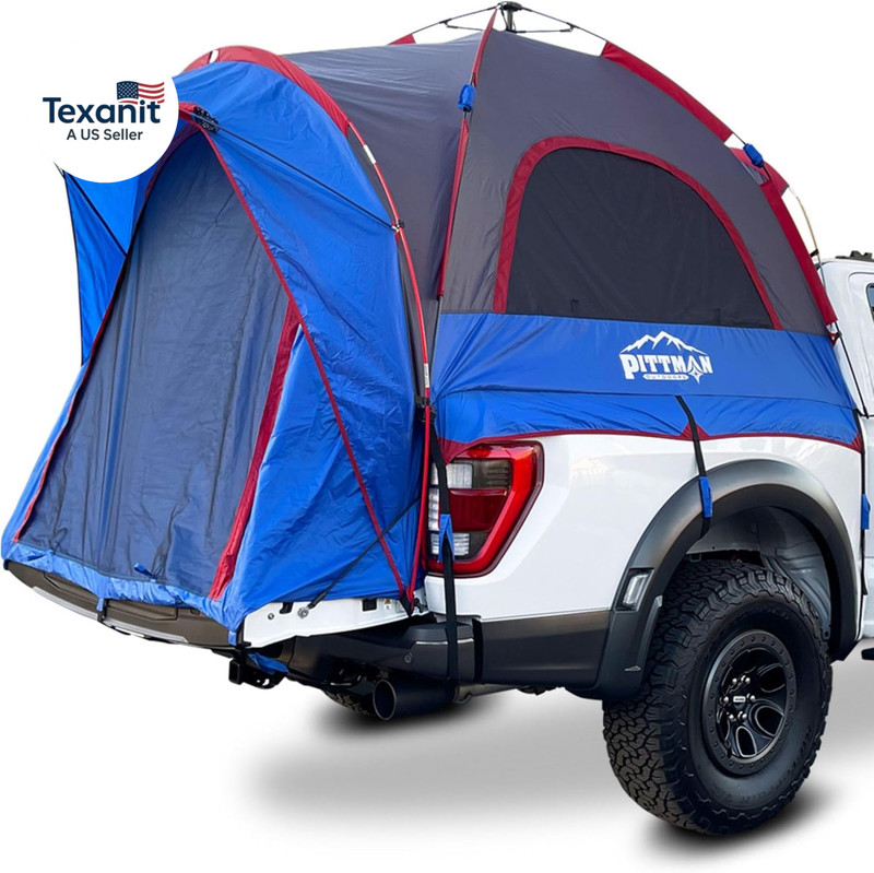 Pittman – Truck Bed Tent with EZ-UP Design – Pickup Truck Tent for Camping – Inc