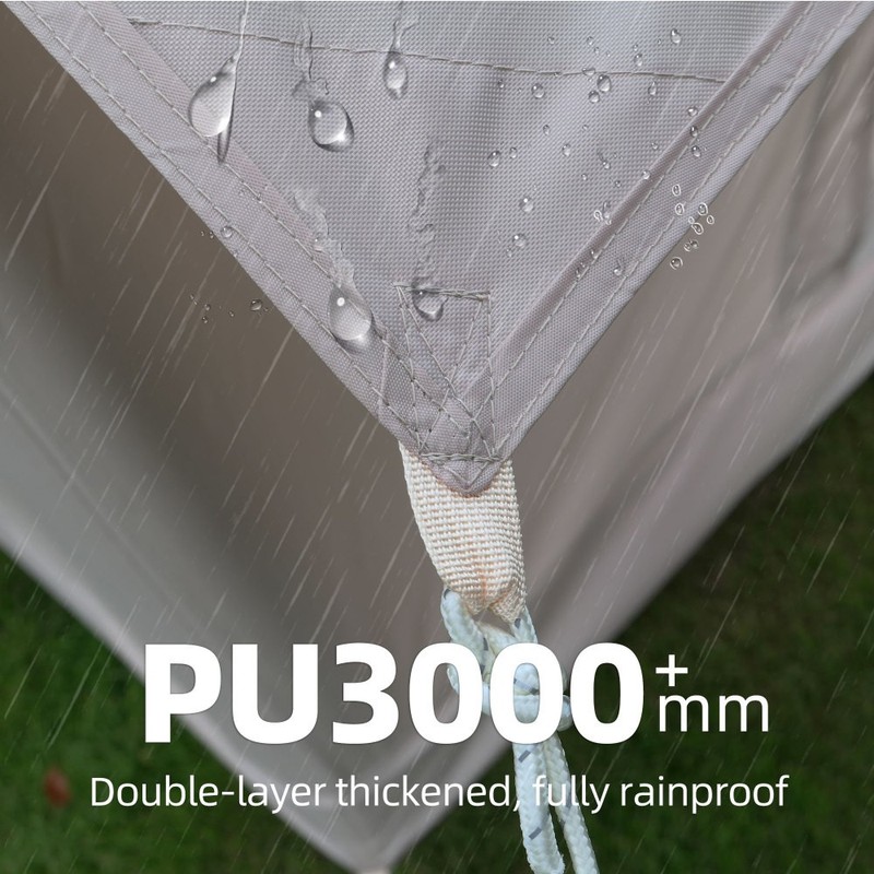 6.3m ² inflatable camping tent, 420D Oxford cloth, waterproof and windproof gallery