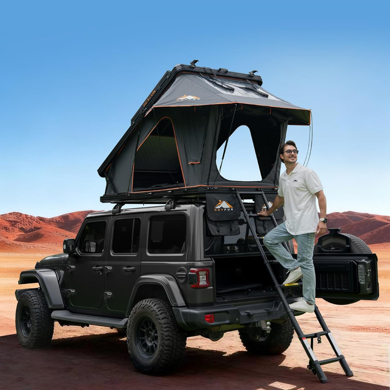Innovator Pro Elevated Rooftop Tent Hard Shell with Skyview Window, Regular&Tpu