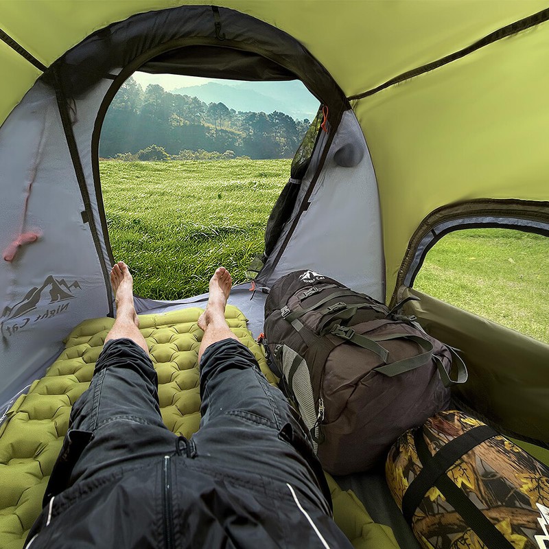 Single Person Pop Up Camping Tent, Waterproof Automatic Setup Hiking Tents gallery