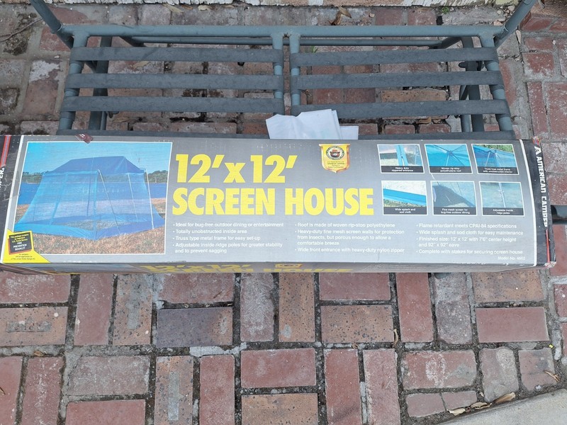 outdoor screen house tent