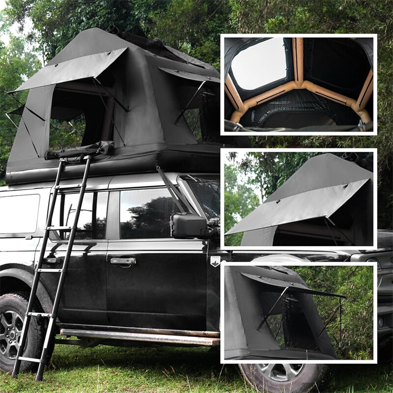 3 People Car Roof Top Tent Portable Amphibious Inflatable Floating Tent Camping gallery