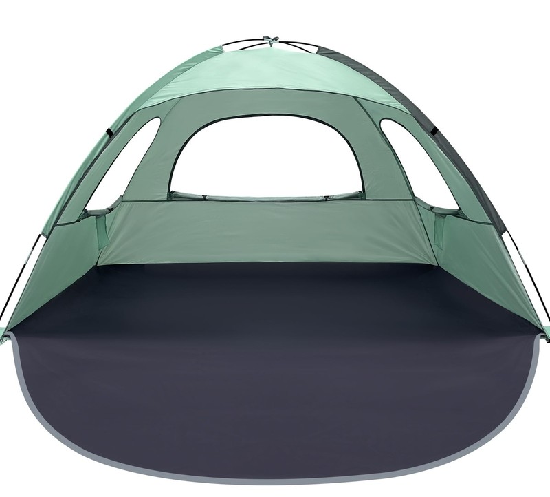 WhiteFang Beach Tent Anti-UV Portable Sun Shade Shelter for 3/4/6/8 Person, E