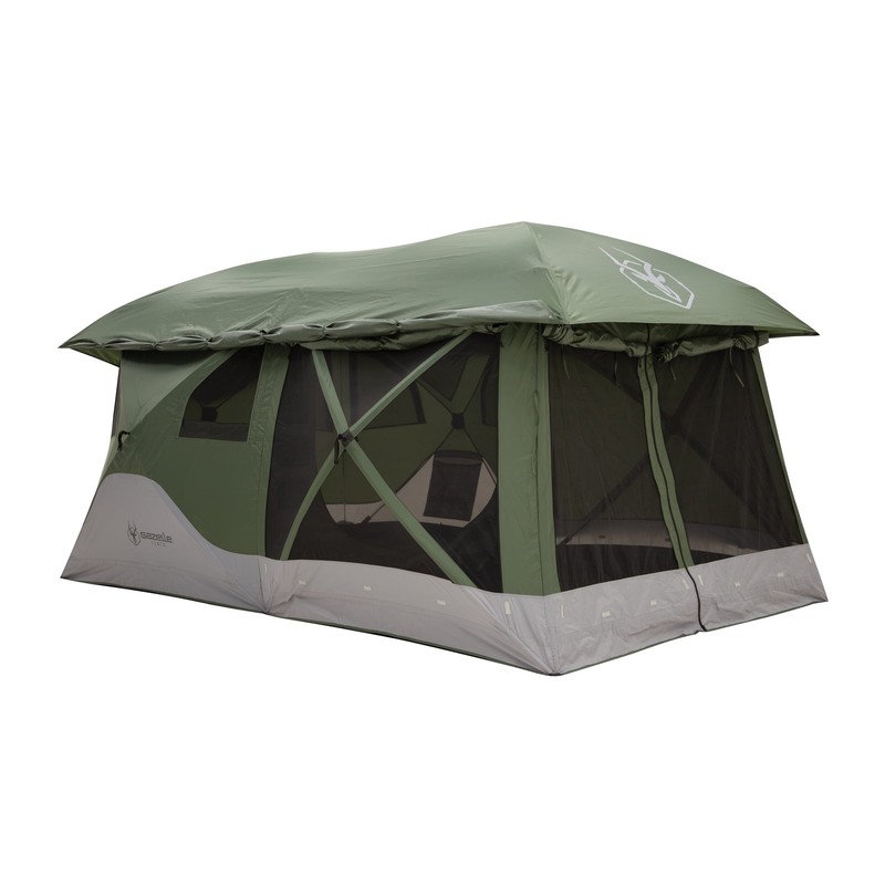 Hub Tent 90 Sec Set-Up Waterproof UV Resistant 4-8 Person Alpine Green GT450GR gallery