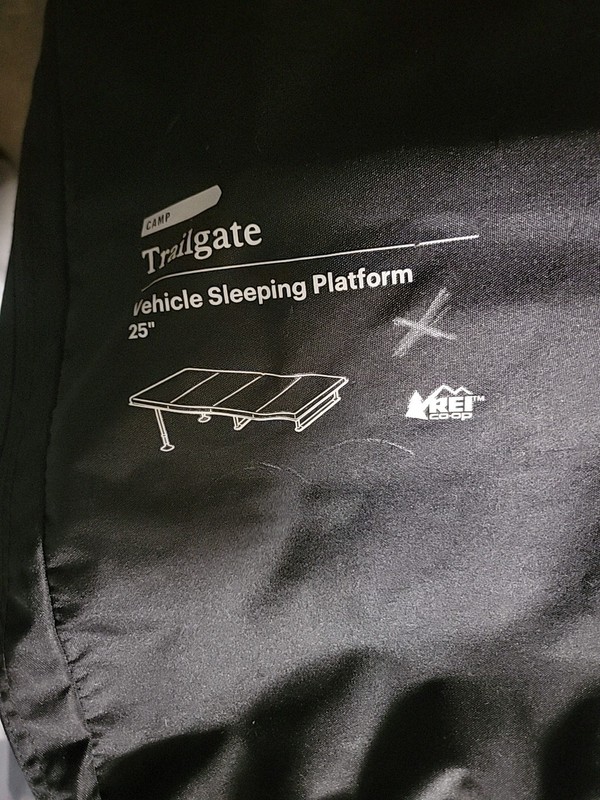 REI Co-op Trailgate Vehicle Sleeping Platform 25" WIDE