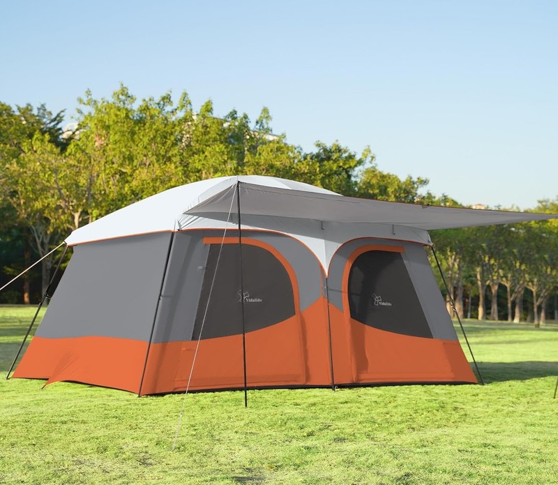 8–10 Person Family Camping Tent 2 Room Waterproof w/ Vestibule gallery
