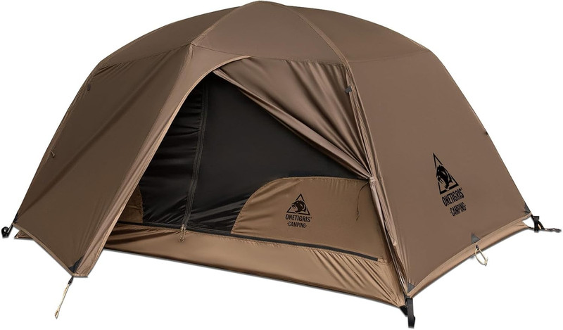 COSMITTO 2 Person Backpacking Tent Shelter- Free Standing Lightweight Waterproof