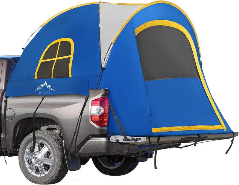 Waterproof Pickup Truck Tent – Portable Double Layer Camping Bed for FT Truck