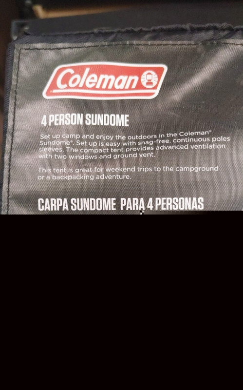 Coleman Sundome 4-Person Camping Tent - Navy [2207036] gallery