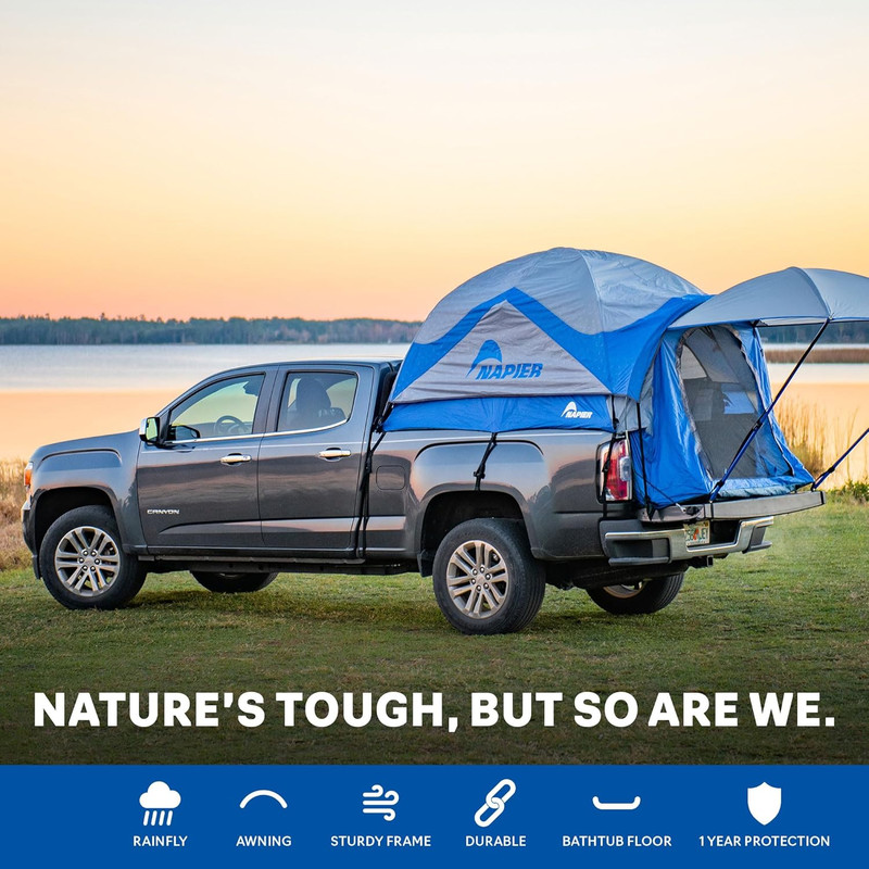 Sportz Truck Tent | Pickup Truck Bed Camping Tent | Full Rainfly for Water Prote gallery