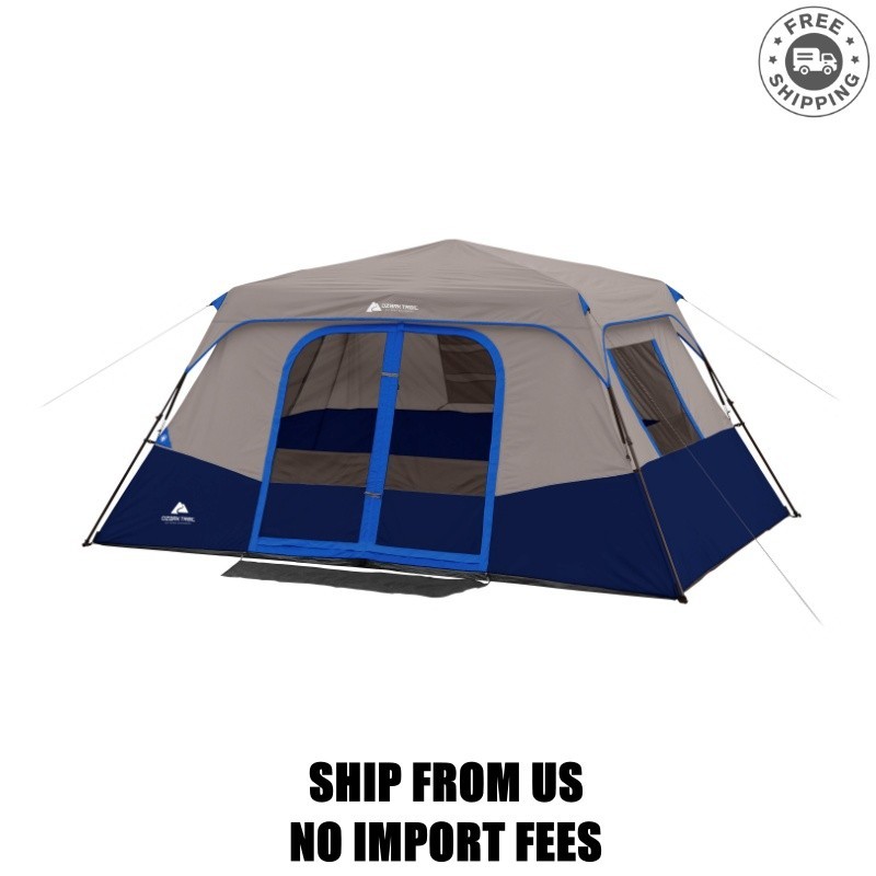 Ozark Trail 13' x 9' 8-Person Instant Cabin Tent, 25.79 lbs