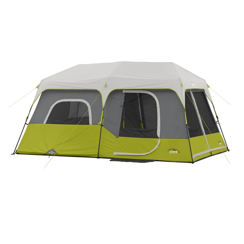 Cabin Tent 9 Person Instant Pop Up Large Multi Room CORE Model 40008 Family Camp