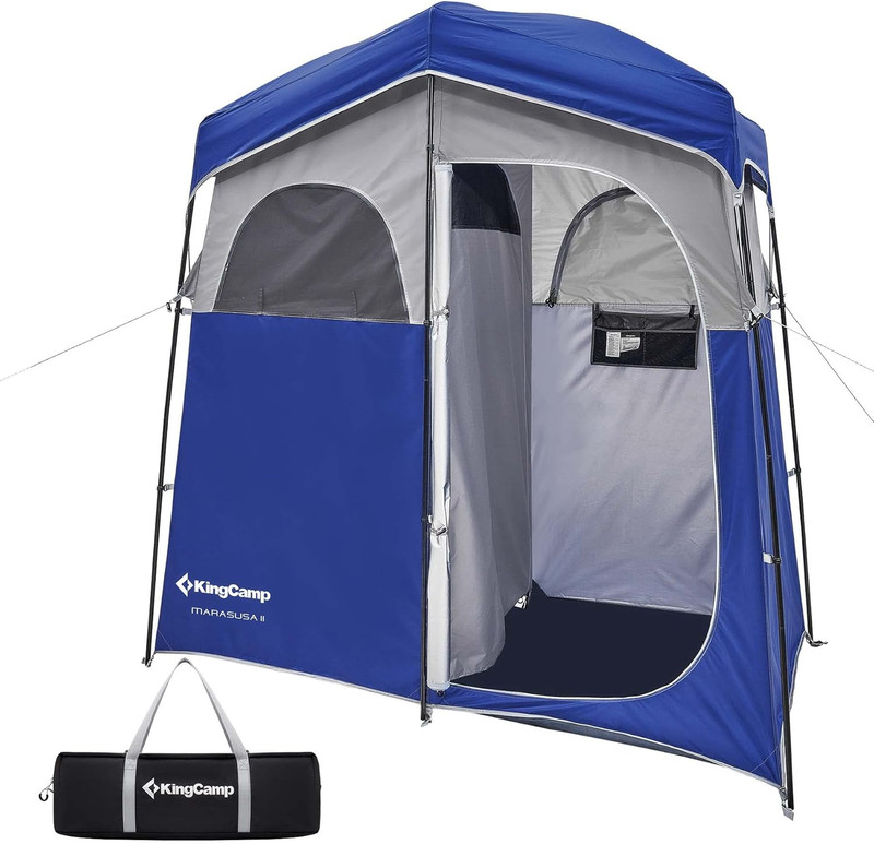 Camping-Privacy-Shelters Camping Shower Tent with Shower Bag gallery