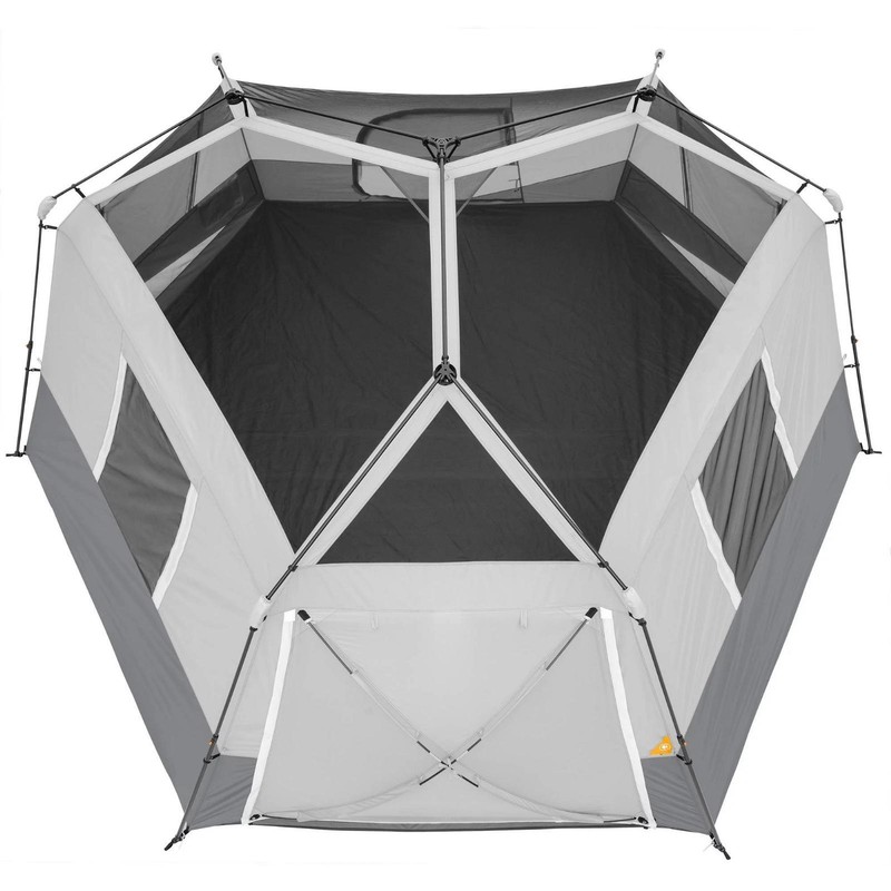 Ozark Trail 17' X 15' Person Instant Hexagon Cabin Tent Shaded Porch Sleeps 11 gallery