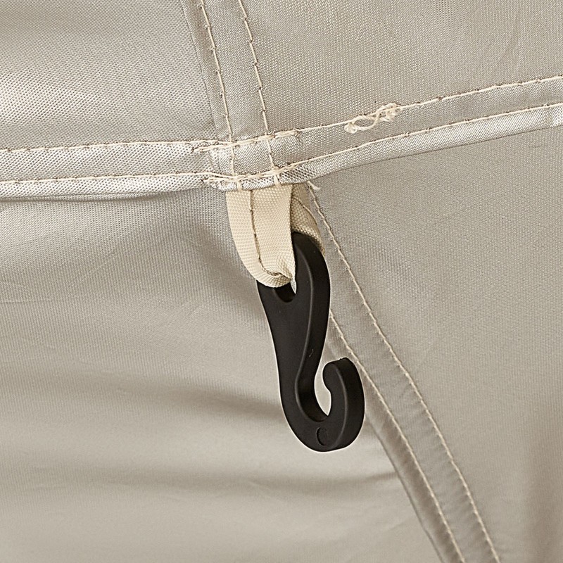 Camping Shower Tent, 42.13" x 7.09" x 7.48", 13.23 lbs, Khaki Oxford gallery