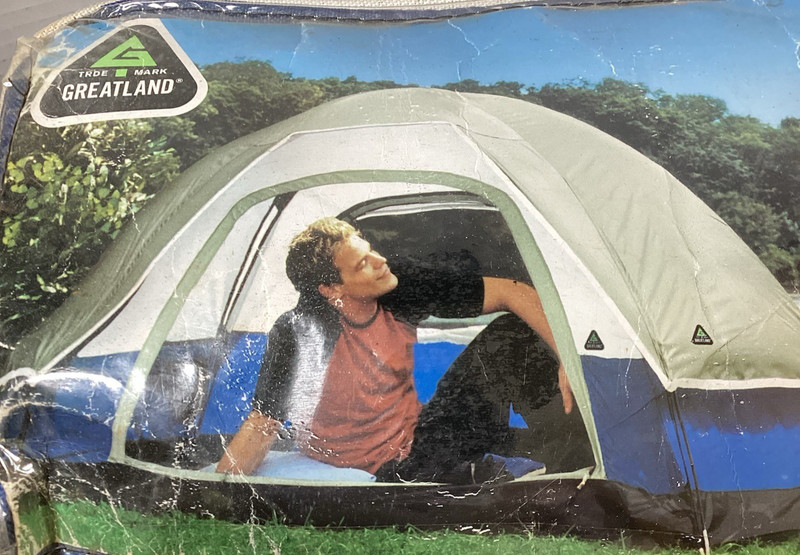 Greatland Backpacking Tent/2-3 Person/9′ Wide,7′ Diameter, 4′ High/Rain Fly&Case