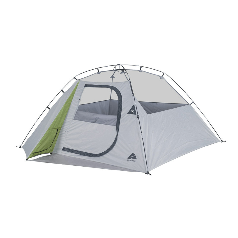 Ozark Trail 4-Person Clip & Camp Dome Tent 8' x 8.5' x 50" Waterproof with E-Por gallery