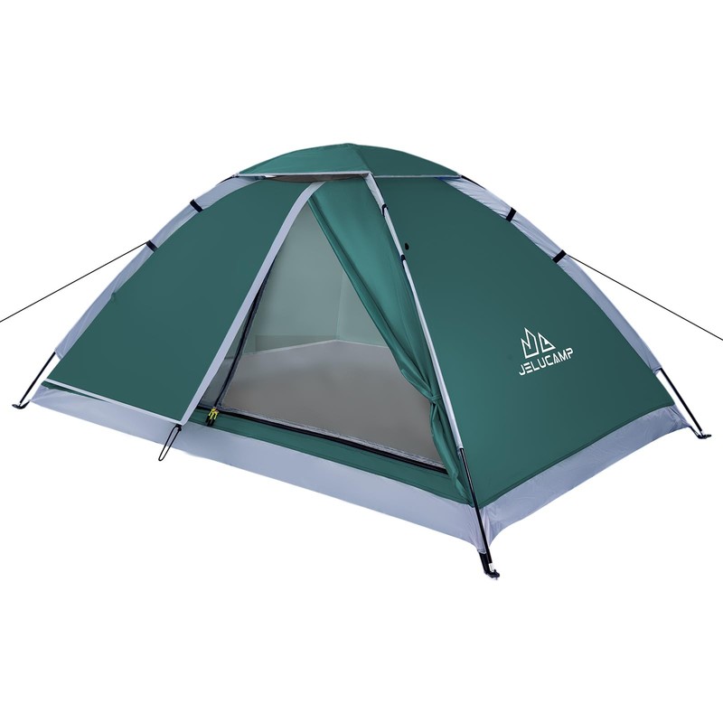 JELUCAMP 1/2 Person Dome Tents for Camping, Lightweight Portable Single Backp…