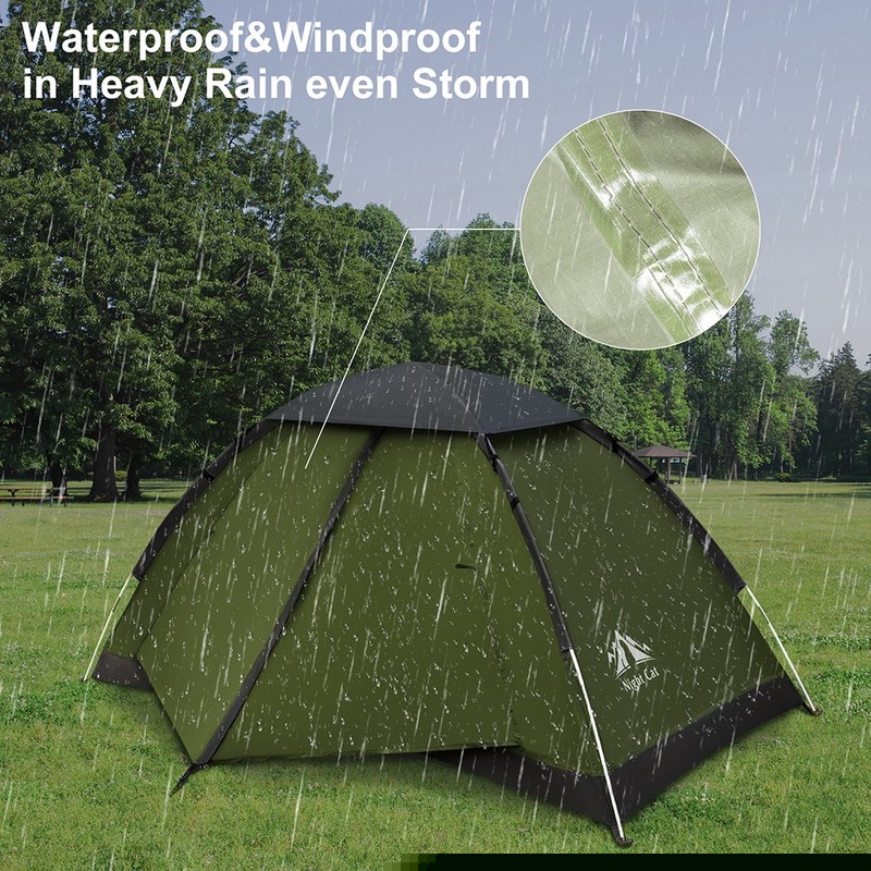 Outdoor Camping Dome Tent Lightweight Waterproof Tent with Bag For 1 Person gallery