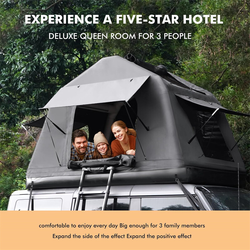 3 People Car Roof Top Tent Portable Amphibious Inflatable Floating Tent Camping gallery
