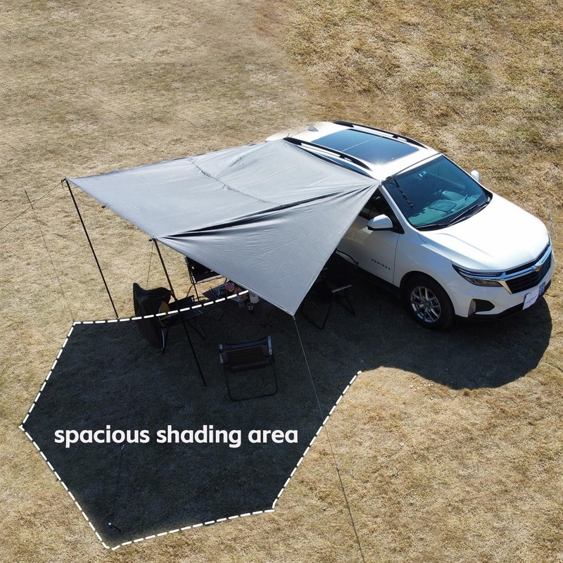 Waterproof Car Tarp Awning Awning 8000mm UV Resistant Awning Front Pe... gallery