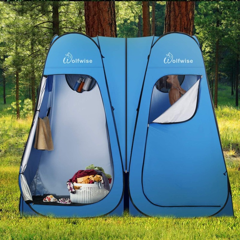 Spacious 2 Room Outdoor Camp Tent - Sun Shelter & Dressing Room with UV Guard gallery