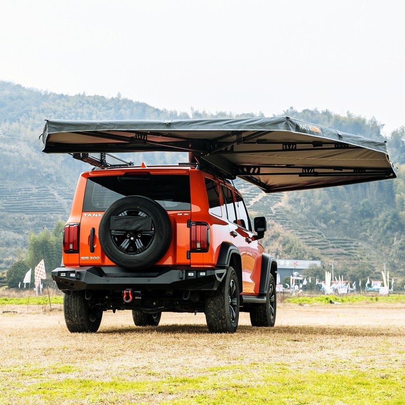 Naturnest 270° Car Awning Rooftop Tent Side Freestanding Awning for SUV Trucks gallery