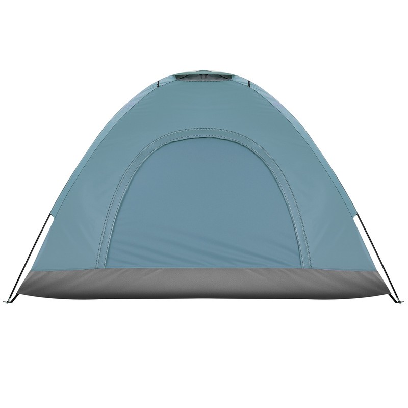 3-4 Person Camping Dome Tent Blue High Quality gallery