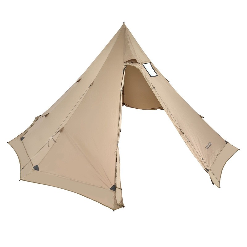 Enhanced 4.6m All-Season Tent with Vent Cap 9.7lb High Wind Resistance gallery