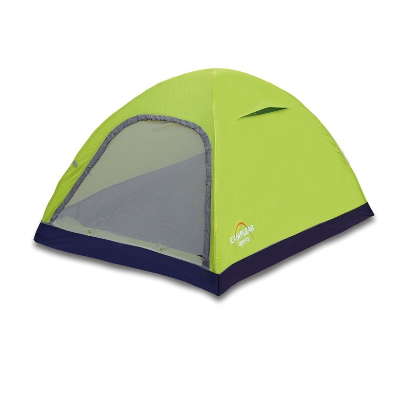 Portable Outdoor Camping 2 Person Waterproof Hiking Folding Dome Tent Green