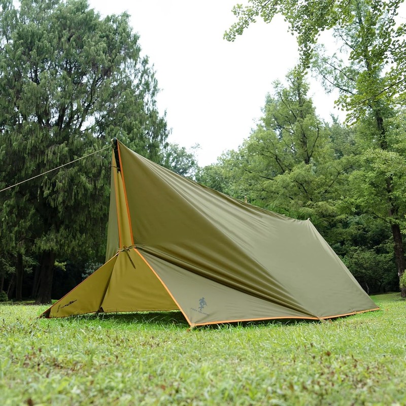 Waterproof Tarp Outdoor Camping Awning Backpacking Tarp Shelter Rain Tarp gallery