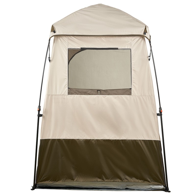 Camping Shower Tent, 42.13" x 7.09" x 7.48", 13.23 lbs, Khaki Oxford gallery