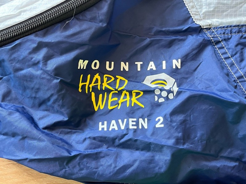 Mountain Hardwear Haven 2 Tent w Stakes & Poles, No Rain Fly, Made in 2005 gallery