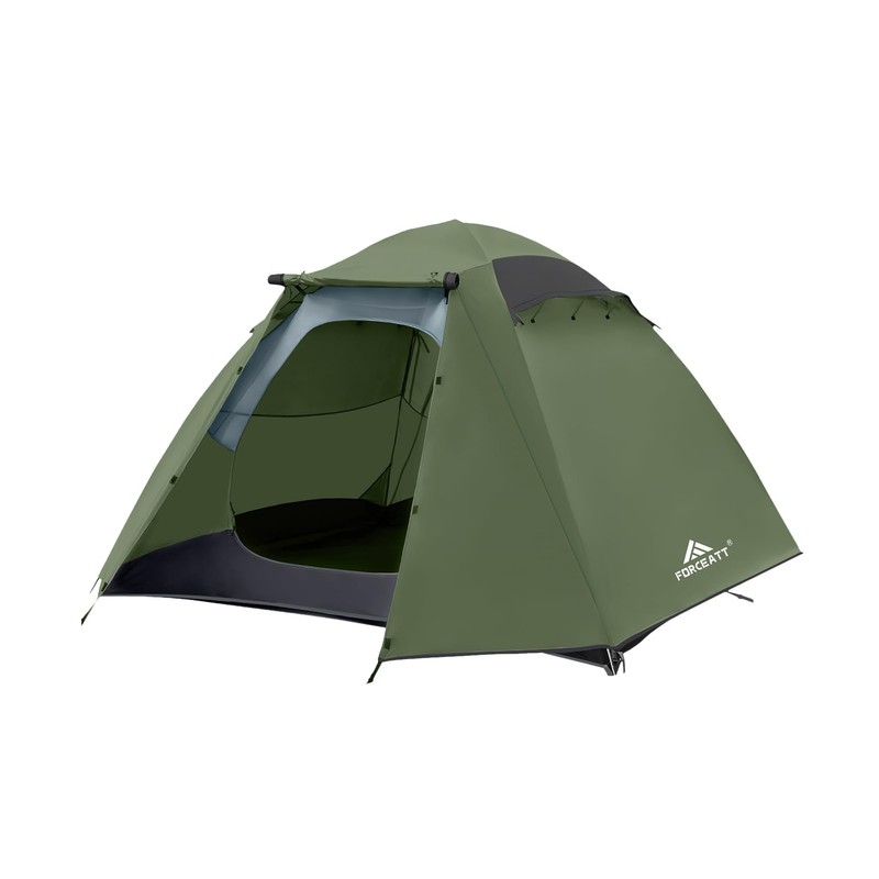 Forceatt Camping Tent 2/3/4 Person, Professional Waterproof & Windproof Light...