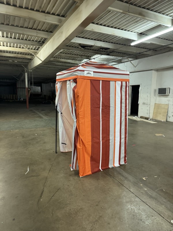 Eagle Peak Portable Changing Room Tent – 2 Styles Available (Striped & Polkadot)