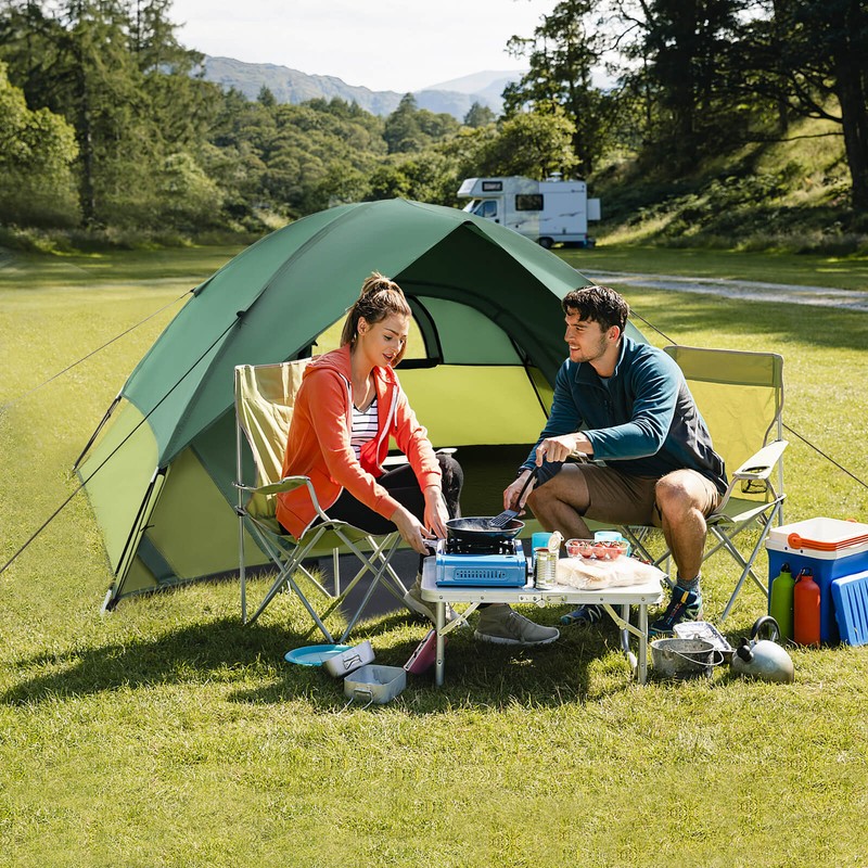 2-person Camping Tent w/Removable Rain Fly Carrying Bag Lightweight Outdoor Tent gallery
