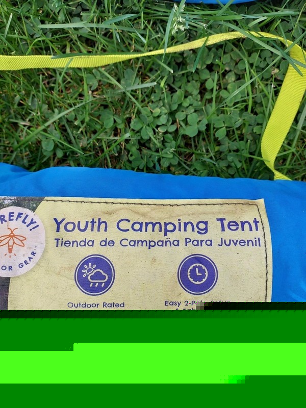 Firefly! Outdoor Gear Youth 2-Person Camping Tents (Qty=2) Yellow/Blue. gallery